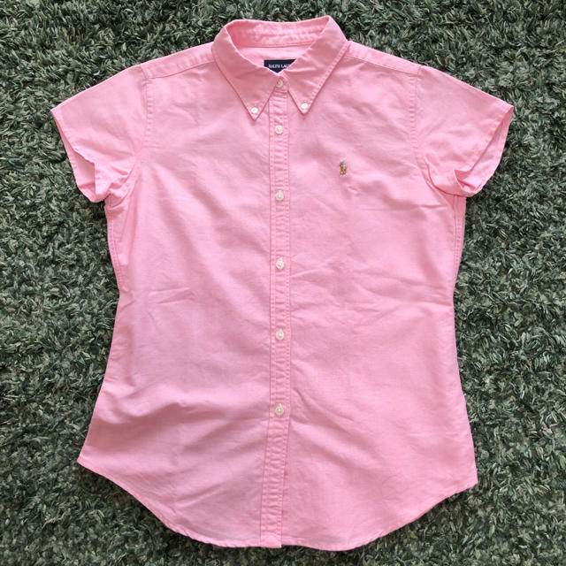 Ralph Lauren(ラルフローレン)のラルフローレンキッズ半袖シャツ☆150㎝ キッズ/ベビー/マタニティのキッズ服女の子用(90cm~)(ブラウス)の商品写真