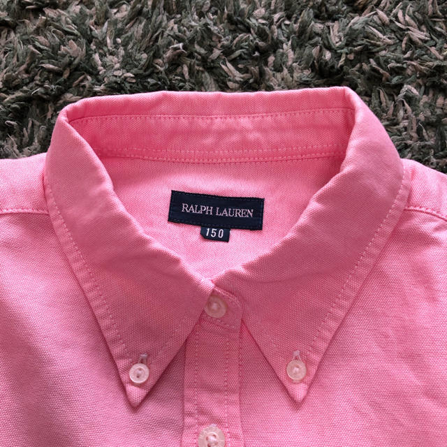 Ralph Lauren(ラルフローレン)のラルフローレンキッズ半袖シャツ☆150㎝ キッズ/ベビー/マタニティのキッズ服女の子用(90cm~)(ブラウス)の商品写真