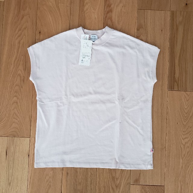 coen(コーエン)のcoen USAコットン ハイネック Tシャツ新品 レディースのトップス(Tシャツ(半袖/袖なし))の商品写真