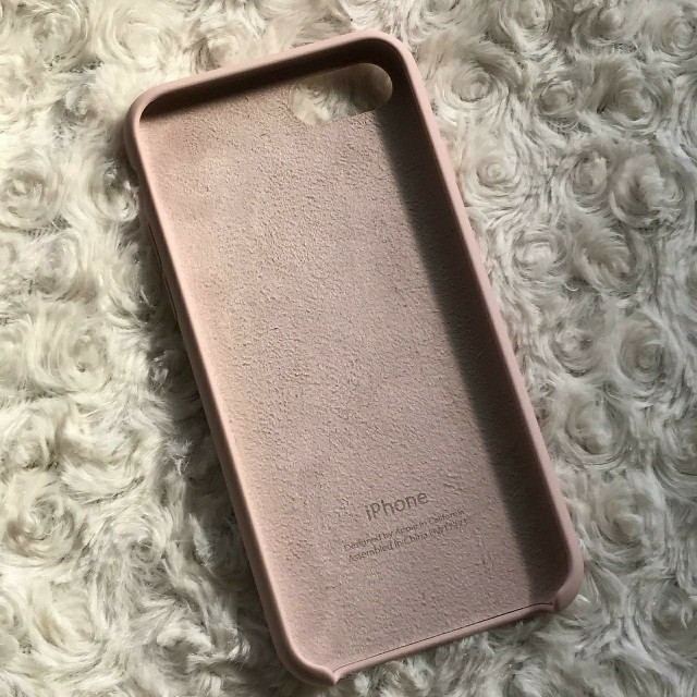 Apple(アップル)の箱なし iPhone7 8 ピンクサンド シリコーンケース 純正 スマホ/家電/カメラのスマホアクセサリー(iPhoneケース)の商品写真