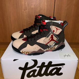 ナイキ(NIKE)の【新品未使用】AIR JORDAN 7 Patta  パタ ジョーダン ナイキ(スニーカー)