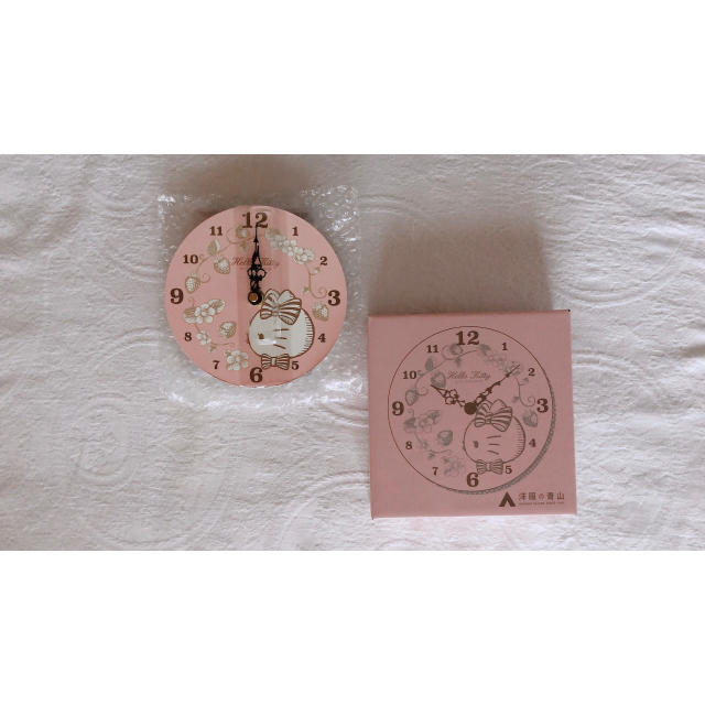 ハローキティ(ハローキティ)のハローキティの壁掛け時計 インテリア/住まい/日用品のインテリア小物(掛時計/柱時計)の商品写真