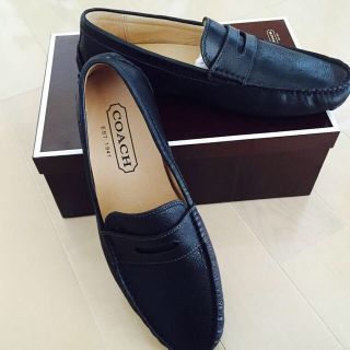 コーチ(COACH) 黒 ビジネスシューズ/革靴/ドレスシューズ(メンズ)の