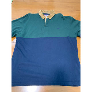 the north face purple label big rugby shirt