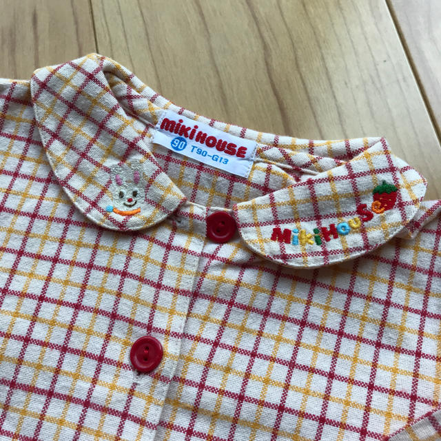 mikihouse(ミキハウス)のミキハウス    ブラウス キッズ/ベビー/マタニティのキッズ服女の子用(90cm~)(ブラウス)の商品写真