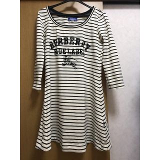 バーバリーブルーレーベル(BURBERRY BLUE LABEL)のバーバリーブルーレーベル Tシャツワンピース(ミニワンピース)