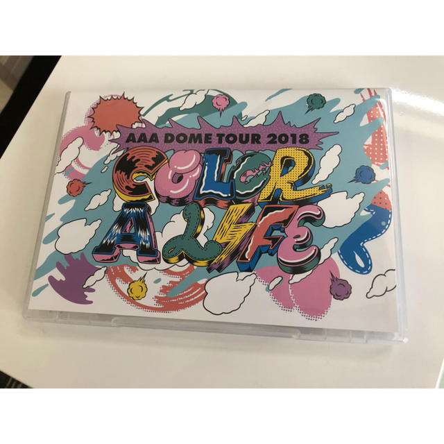 AAA COLOR A LIFE 2018 LIVE DVD