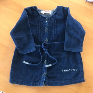 パーソンズキッズ(PERSON'S KIDS)のperson's kids 女の子 ワンピース 80センチ(ワンピース)