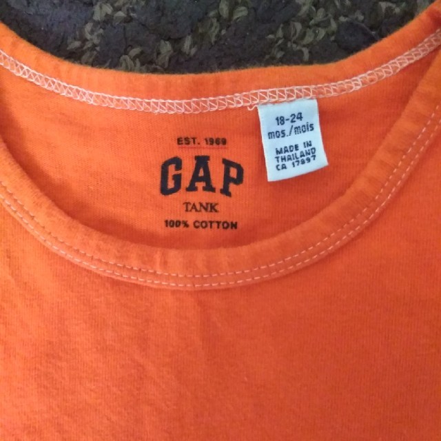 GAP Kids(ギャップキッズ)のGAPタンクトップ キッズ/ベビー/マタニティのキッズ服男の子用(90cm~)(Tシャツ/カットソー)の商品写真