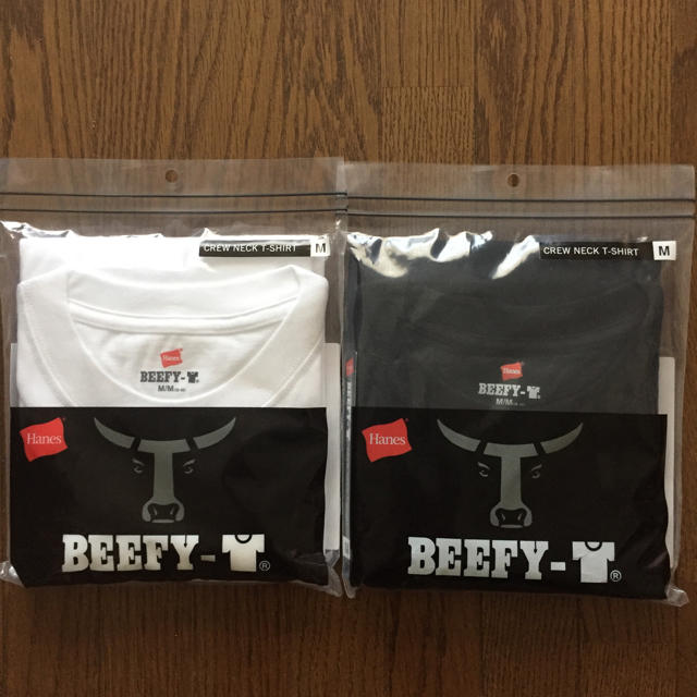 Hanes(ヘインズ)のれお様専用 BEEFY-T Mサイズ 2セット メンズのトップス(Tシャツ/カットソー(半袖/袖なし))の商品写真