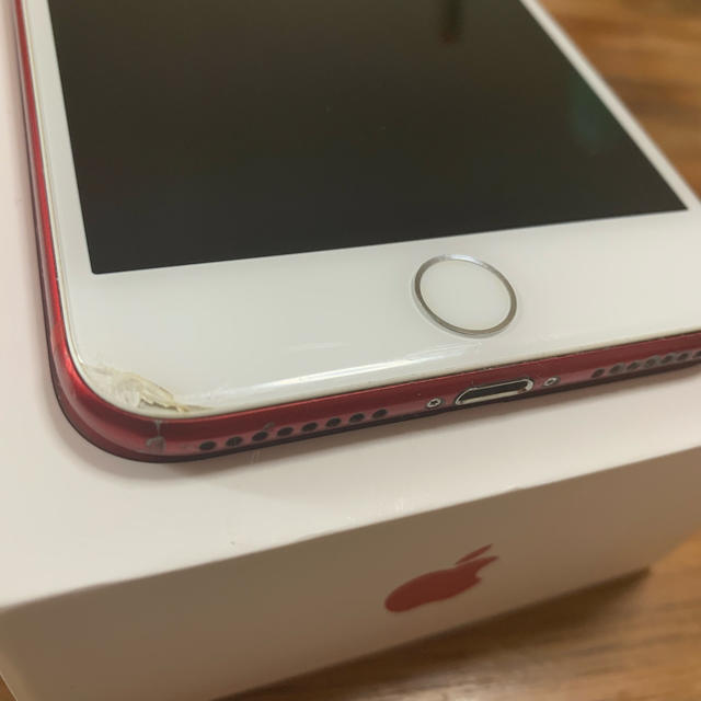 iPhone(アイフォーン)のiPhone 7 Plus 256GB RED スマホ/家電/カメラのスマートフォン/携帯電話(スマートフォン本体)の商品写真