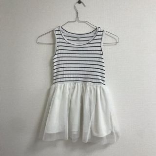 ユニクロ(UNIQLO)の女の子 夏 ワンピース 110(ワンピース)