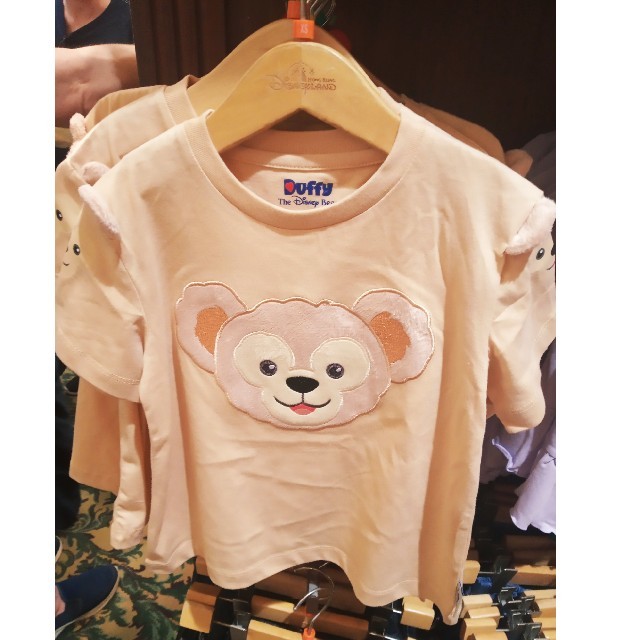 ダッフィー(ダッフィー)の香港ディズニーダッフィー子供用Tシャツ（XS） キッズ/ベビー/マタニティのキッズ服男の子用(90cm~)(Tシャツ/カットソー)の商品写真