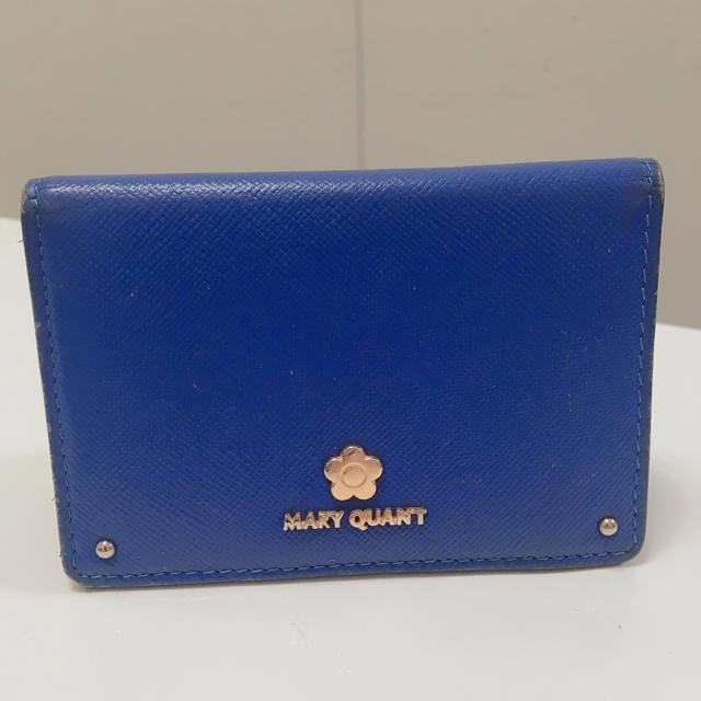 MARY QUANT(マリークワント)のMARY QUANT ブルーパスケース レディースのファッション小物(名刺入れ/定期入れ)の商品写真