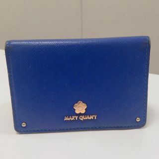 マリークワント(MARY QUANT)のMARY QUANT ブルーパスケース(名刺入れ/定期入れ)