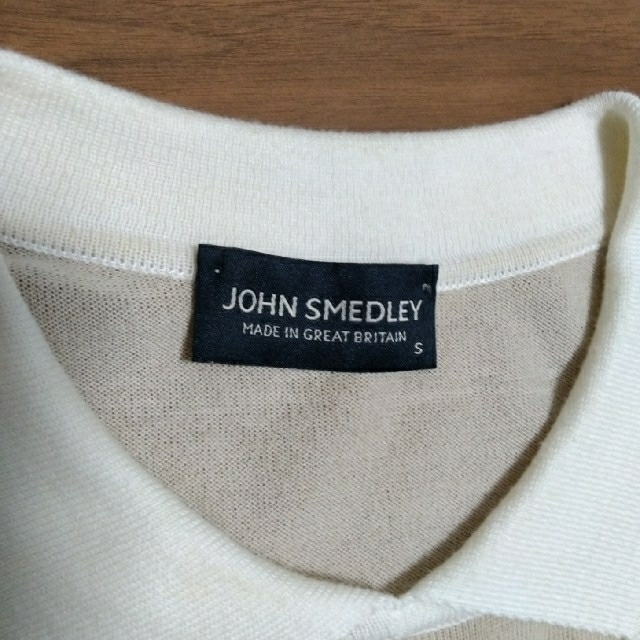 《 JOHN SMEDLEY 》半袖 ニット ポロシャツ