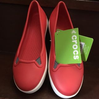 クロックス(crocs)のクロックススニーカータイプ(スリッポン/モカシン)