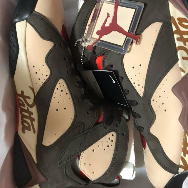 27.5 nike air jordan 7 patta