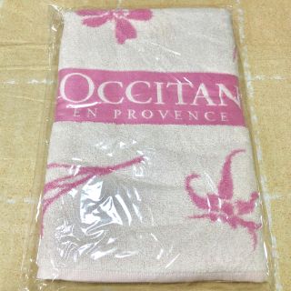 ロクシタン(L'OCCITANE)の☆新品 非売品 ロクシタン バスタオル 桜ピンク(タオル/バス用品)