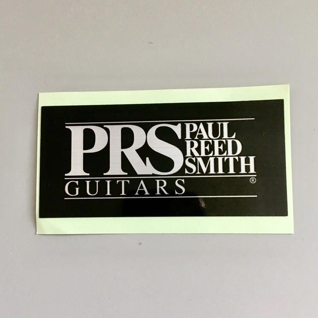 非売品 PRS ポール リード スミス アルミ ステッカー 楽器のギター(エレキギター)の商品写真