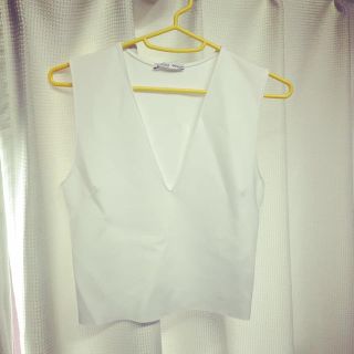 ザラ(ZARA)の＊zaraトップス(カットソー(半袖/袖なし))