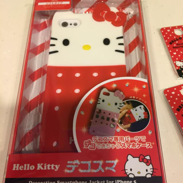 キティ♡激かわスマホケース スマホ/家電/カメラのスマホアクセサリー(モバイルケース/カバー)の商品写真