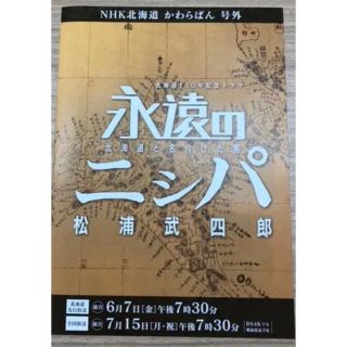 アラシ(嵐)の永遠のニシパ配布フライヤーの出品です。(アイドルグッズ)