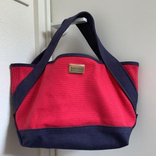 トミーヒルフィガー(TOMMY HILFIGER)のTOMMY ★HILFIGER 布バッグ 美品！(ハンドバッグ)