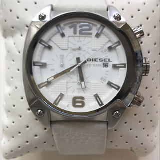 ディーゼル(DIESEL)のDIESEL ディーゼル 腕時計 メンズ クロノグラdz-4315 白 ホワイト(腕時計(アナログ))