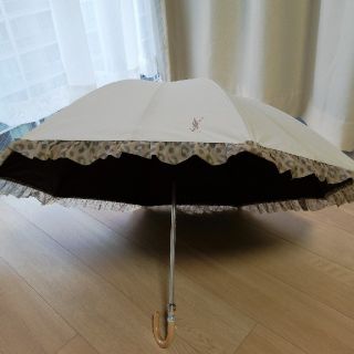 送料無料・名入れ彫刻 イヴ・サンローラン 晴雨兼用 日傘