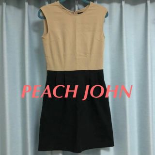 ピーチジョン(PEACH JOHN)のピーチジョン☆バイカラー ワンピース(ひざ丈ワンピース)