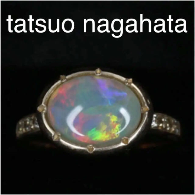 H.P.FRANCE(アッシュペーフランス)の極美品 tatsuo nagahata オパールリング レディースのアクセサリー(リング(指輪))の商品写真