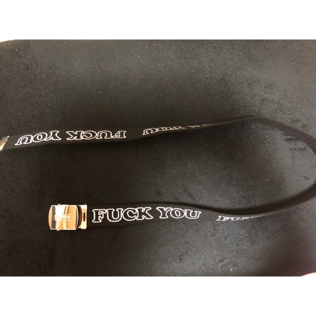 Supreme(シュプリーム)のSupreme×HYSTERIC GLAMOUR ベルト BLACK  S/M メンズのファッション小物(ベルト)の商品写真