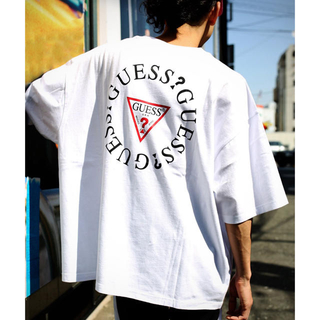 ゲス(GUESS)のGUESS×FREAK’S STORE/スーパービッグシルエットＴシャツ(Tシャツ/カットソー(半袖/袖なし))