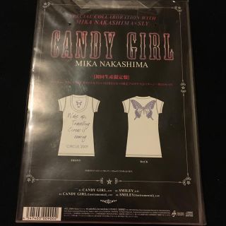 スライ(SLY)の中島美嘉 CANDY GIRL 初回生産限定版 SLYコラボTシャツ付き(ポップス/ロック(邦楽))