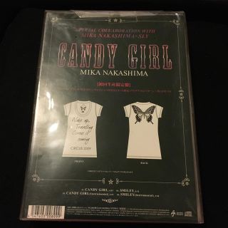 スライ(SLY)の中島美嘉 CANDY GIRL 初回生産限定版 SLYコラボTシャツ付き②(ポップス/ロック(邦楽))