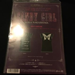 スライ(SLY)の中島美嘉 CANDY GIRL 初回生産限定版 SLYコラボTシャツ付き③(ポップス/ロック(邦楽))