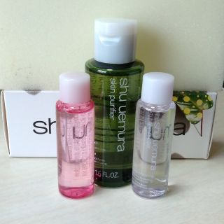 シュウウエムラ(shu uemura)のshu uemura　シュウウエムラ　クレンジング　化粧水　美容液(クレンジング/メイク落とし)