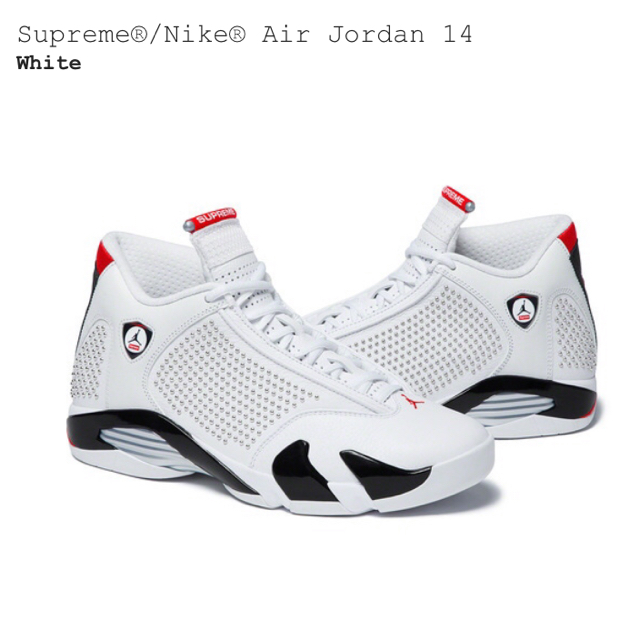 28cm Supreme®/Nike® Air Jordan 14