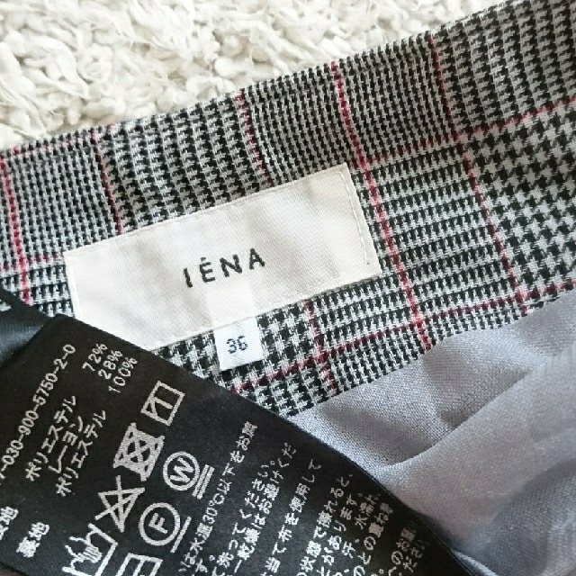 IENA(イエナ)のo_ochi7様専用【IENA】グレンチェック ハイウエスト ＰＴ 未使用 レディースのパンツ(その他)の商品写真