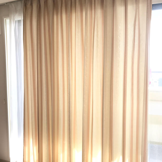 大きいサイズの2倍ヒダ オーダーカーテン】 大きいサイズの2倍ヒダ オーダーカーテン】
