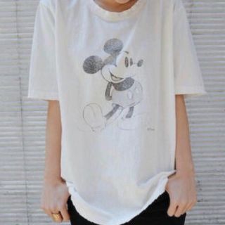 トゥデイフル(TODAYFUL)のキャナルジーン via.J ミッキーT(Tシャツ(半袖/袖なし))