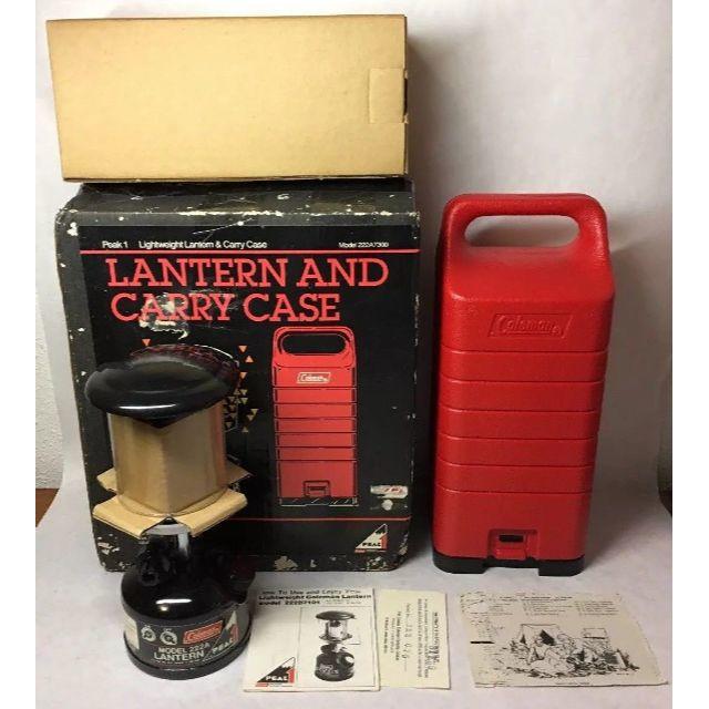 送料込】 限定☆未使用,入手困難!コールマン ランタン 222A ライト+