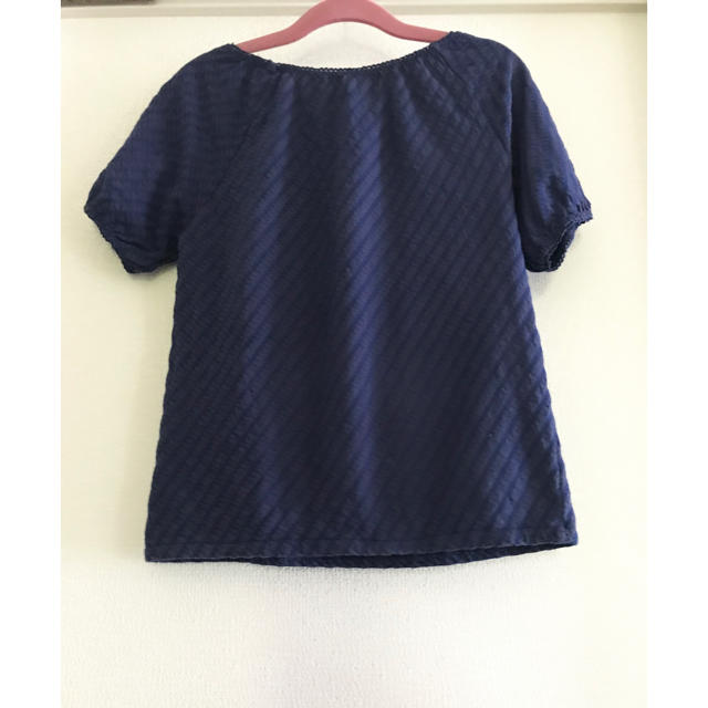 Spick & Span(スピックアンドスパン)の＊美品 スピックアンドスパン コットンTシャツ ブルー レディースのトップス(Tシャツ(半袖/袖なし))の商品写真