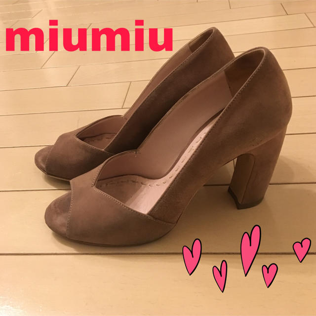 miumiu(ミュウミュウ)のmiu miu ミュウミュウ パンプス レディースの靴/シューズ(ハイヒール/パンプス)の商品写真