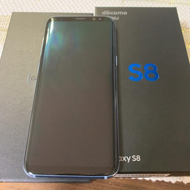 Galaxy - GALAXY S8 ブルー 新品
