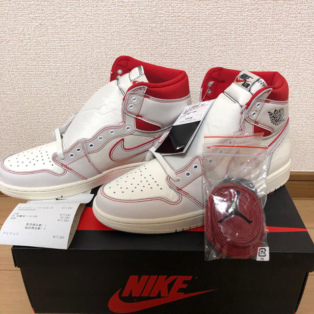 NIKE(ナイキ)の【28.0】AIR JORDAN 1 RETRO HIGH OG PHANTOM メンズの靴/シューズ(スニーカー)の商品写真