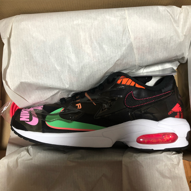 ATMOS × NIKE AIR MAX2 LIGHT BLACK  26.5