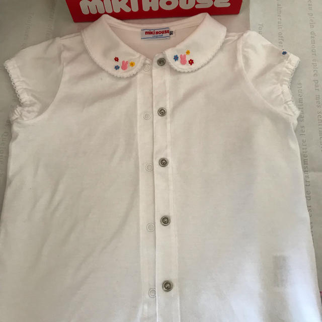 mikihouse(ミキハウス)のミキハウス ブラウス 90 キッズ/ベビー/マタニティのキッズ服女の子用(90cm~)(ブラウス)の商品写真