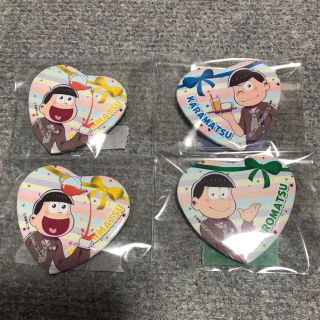 おそ松さん 缶バッジ ４点セット(バッジ/ピンバッジ)